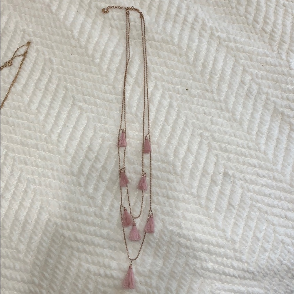 Women’s Lucky Brand tassel necklace!